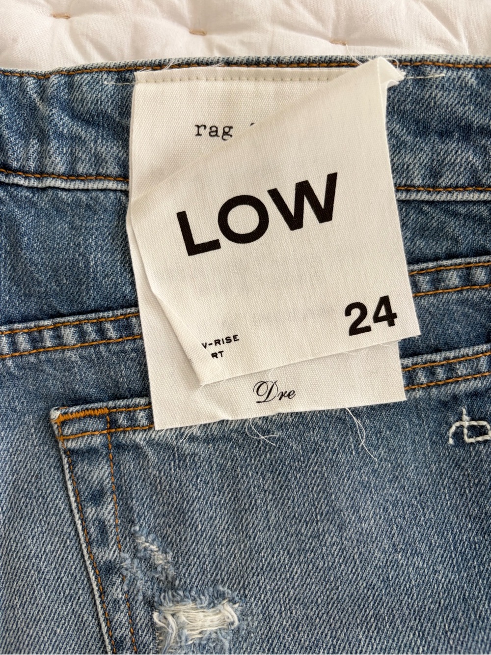 Rag and Bone Dre denim jean shorts Norwalk size 24 - Picture 11 of 15